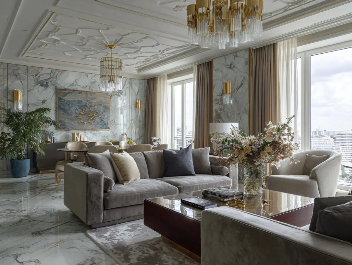 Ремонт квартиры в ЖК Самолёт: Двухкомнатная · литера Ильюшин — Премиум отделка с вентиляцией и кондиционированием